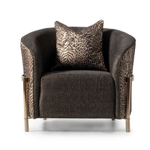 Load image into Gallery viewer, AICO Furniture Lisbon Chair in Onyx Gold