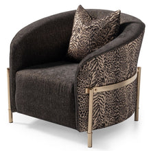 Load image into Gallery viewer, AICO Furniture Lisbon Chair in Onyx Gold
