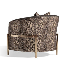 Load image into Gallery viewer, AICO Furniture Lisbon Chair in Onyx Gold