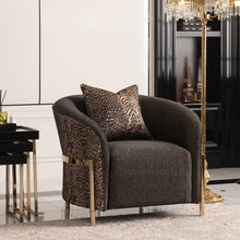 Load image into Gallery viewer, AICO Furniture Lisbon Chair in Onyx Gold