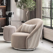 Load image into Gallery viewer, AICO Furniture Lucca Side Table in Silver