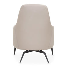 Load image into Gallery viewer, AICO Furniture Mia Bella Bergamo Accent Chair in Stainless Steel