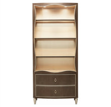 Load image into Gallery viewer, AICO Villa Cherie Bookcase in Hazelnut