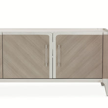 Load image into Gallery viewer, AICO Lanterna Media Cabinet in Silver Mist