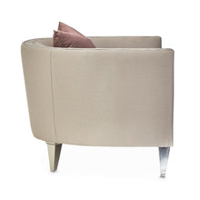 Load image into Gallery viewer, AICO Furniture Linea Matching Chair Metallic in Silver Mist