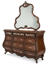 Load image into Gallery viewer, Aico Platine de Royale Dresser Mirror in Light Espresso image
