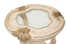 Load image into Gallery viewer, Aico Platine de Royale Chairside Table in Champagne image
