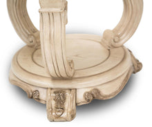 Load image into Gallery viewer, Aico Platine de Royale Chairside Table in Champagne

