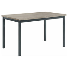 Load image into Gallery viewer, Garza Rectangular Dining Table Black image
