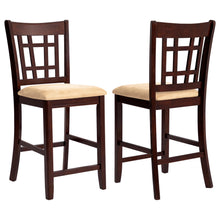 Load image into Gallery viewer, Lavon 24&quot; Counter Stools Tan and Brown (Set of 2) image
