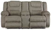 Load image into Gallery viewer, McCade Reclining Loveseat with Console image
