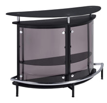 Load image into Gallery viewer, Amarillo 2-tier Bar Unit Black and Chrome image

