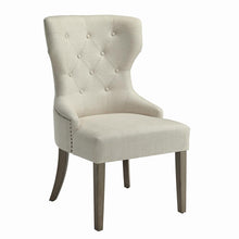 Load image into Gallery viewer, Baney Tufted Upholstered Dining Chair Beige
