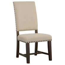 Load image into Gallery viewer, Twain Upholstered Side Chairs Beige (Set of 2) image
