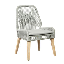 Load image into Gallery viewer, Nakia Woven Back Side Chairs Grey (Set of 2) image
