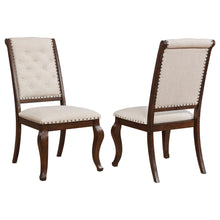 Load image into Gallery viewer, Brockway Tufted Dining Chairs Cream and Antique Java (Set of 2) image
