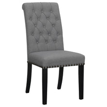 Load image into Gallery viewer, Alana Upholstered Tufted Side Chairs with Nailhead Trim (Set of 2) image
