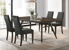 Load image into Gallery viewer, Wes Rectangular Dining Set Grey and Dark Walnut image
