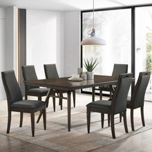 Load image into Gallery viewer, Wes Rectangular Dining Set Grey and Dark Walnut

