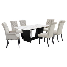 Load image into Gallery viewer, Sherry Rectangular Marble Top Dining Table set

