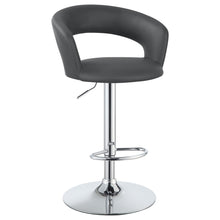 Load image into Gallery viewer, Barraza 29&quot; Adjustable Height Bar Stool Grey and Chrome image
