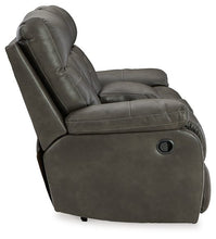 Load image into Gallery viewer, Willamen Reclining Loveseat with Console

