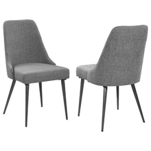 Load image into Gallery viewer, Alan Upholstered Dining Chairs Grey (Set of 2) image
