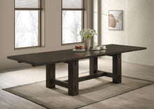 Load image into Gallery viewer, Calandra Rectangle Dining Table with Extension Leaf Vintage Java image
