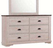 Load image into Gallery viewer, Crown Mark Furniture Coralee 6 Drawer Dresser in White image
