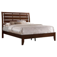 Load image into Gallery viewer, Serenity Eastern King Panel Bed Rich Merlot image
