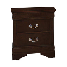 Load image into Gallery viewer, Louis Philippe 2-drawer Nightstand Cappuccino image
