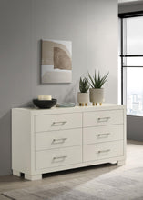 Load image into Gallery viewer, Jessica 6-drawer Dresser White image
