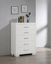 Load image into Gallery viewer, Jessica 5-drawer Chest White
