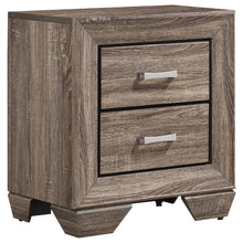 Load image into Gallery viewer, Kauffman 2-drawer Nightstand Washed Taupe
