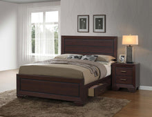Load image into Gallery viewer, Kauffman Storage Bedroom Set with High Straight Headboard
