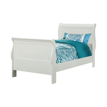 Load image into Gallery viewer, Louis Philippe Twin Sleigh Panel Bed White image
