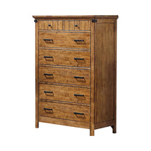 Load image into Gallery viewer, Brenner 7-drawer Chest Rustic Honey image
