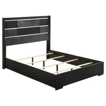 Load image into Gallery viewer, Blacktoft Eastern King Panel Bed Black image
