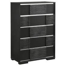Load image into Gallery viewer, Blacktoft 5-drawer Chest Black image
