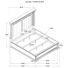Load image into Gallery viewer, McKinney Panel Bed with LED Lighting
