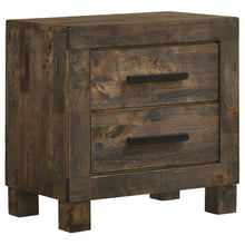 Load image into Gallery viewer, Woodmont 2-drawer Nightstand Rustic Golden Brown image
