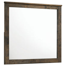 Load image into Gallery viewer, Woodmont Rectangle Dresser Mirror Rustic Golden Brown image
