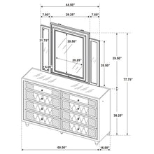 Load image into Gallery viewer, Lorient LED Dresser with LED Mirror
