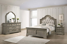 Load image into Gallery viewer, Manchester Bedroom Set with Upholstered Arched Headboard Wheat
