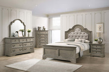 Load image into Gallery viewer, Manchester Bedroom Set with Upholstered Arched Headboard Wheat

