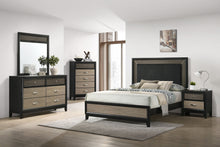 Load image into Gallery viewer, Valencia Bedroom Set Light Brown and Black
