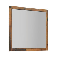 Load image into Gallery viewer, Sidney Square Dresser Mirror Rustic Pine image
