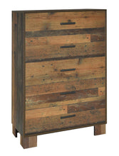 Load image into Gallery viewer, Sidney 5-drawer Chest Rustic Pine image
