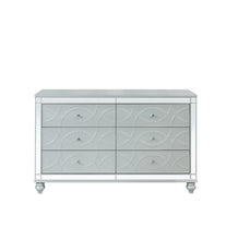 Load image into Gallery viewer, Gunnison 6-drawer Dresser Silver Metallic image

