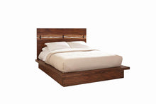 Load image into Gallery viewer, Winslow Queen Bed Smokey Walnut and Coffee Bean image
